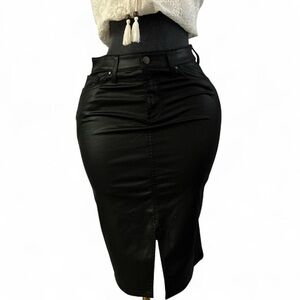 Chico's Classic Black Pencil Skirt